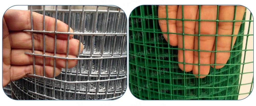 1/2X1 1X1 Hot DIP Galvanized Iron Welded Wire Mesh 3′ 4′ 16 Gauge Electro Galvanized Wire Mesh Rabbit Chicken Cage for Poultry/PVC Welded Mesh Rolls