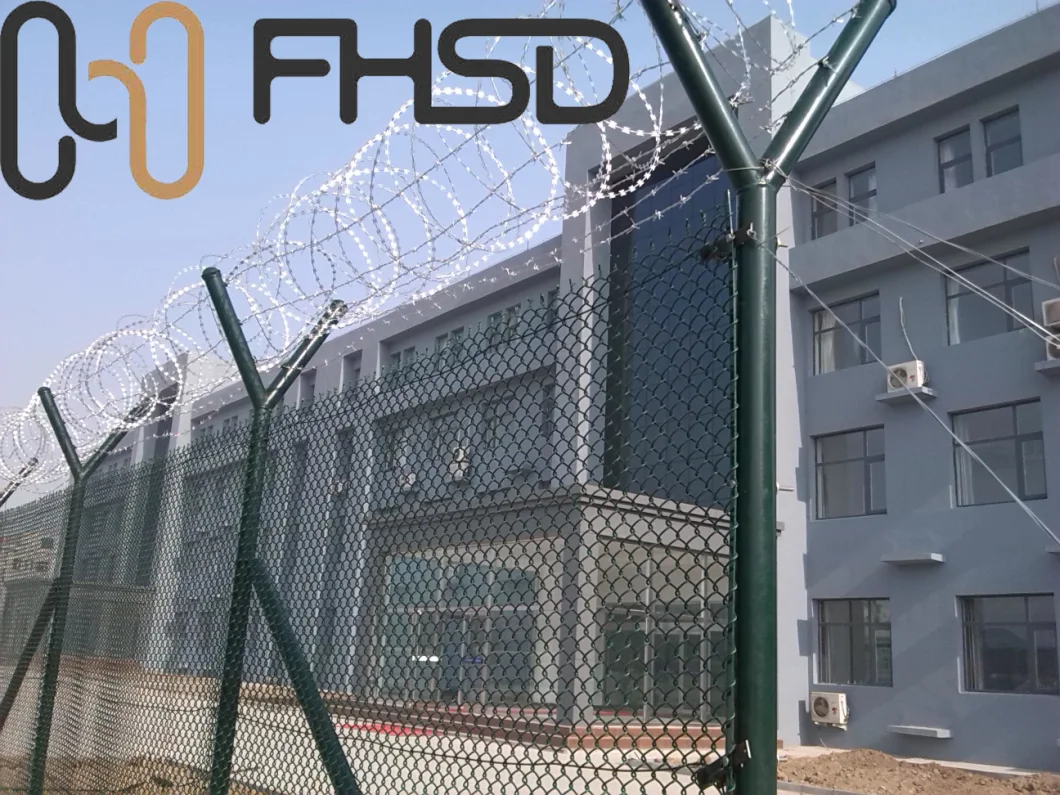 Powder Coated Chain Link Mesh/Wire Mesh Fence